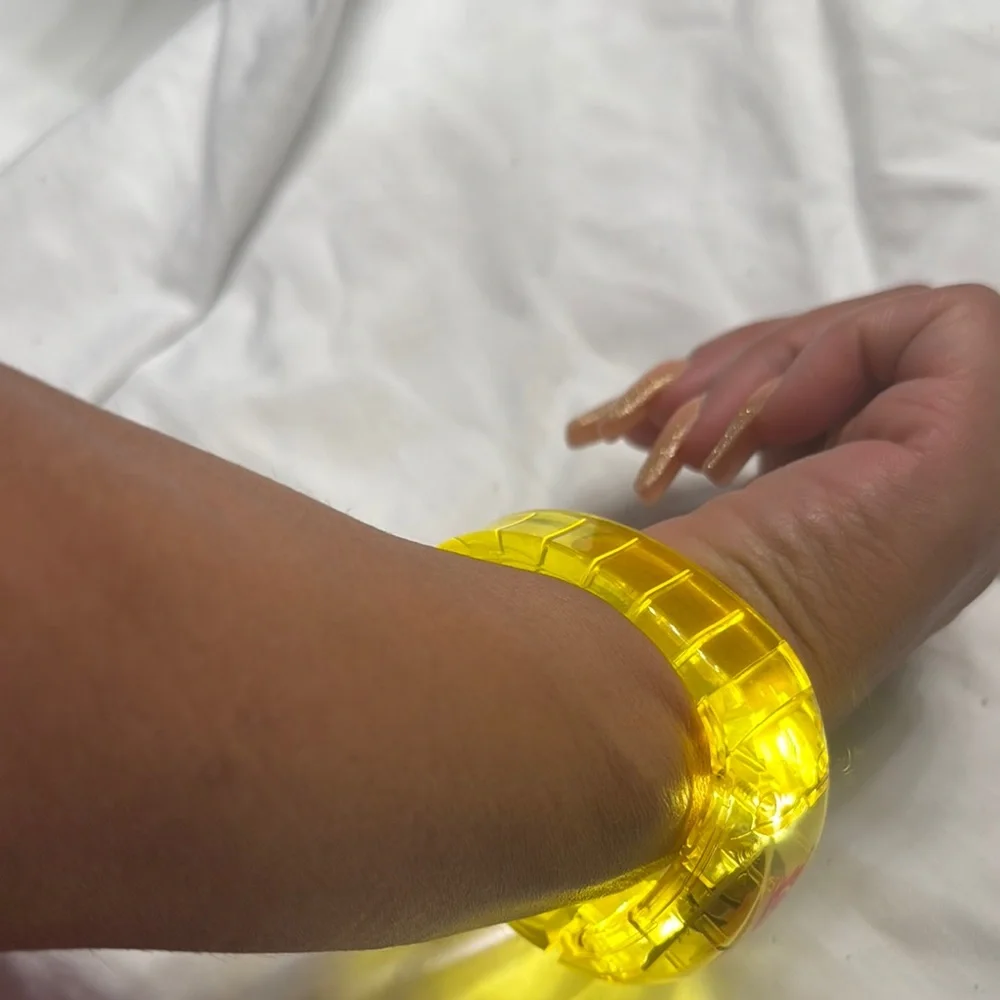 Yellow LED Wearable Wristband